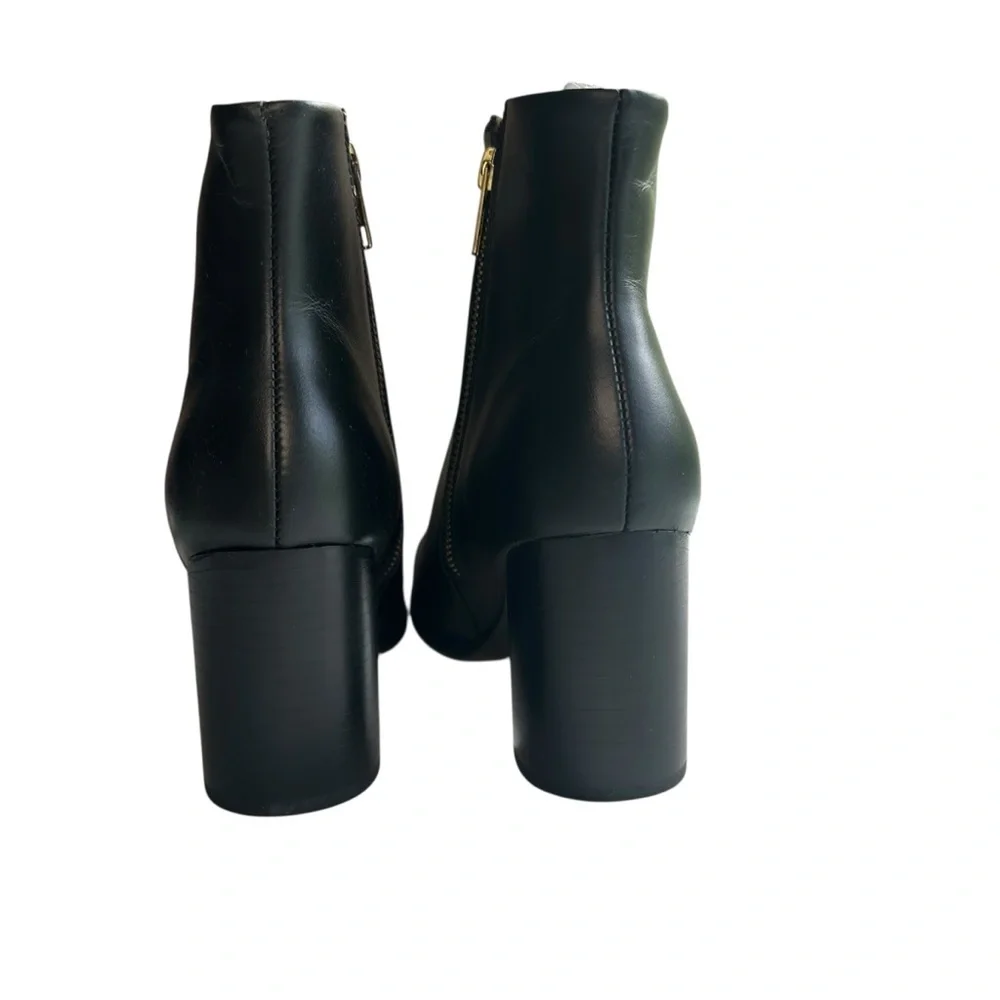 Nisolo 100% Leather Women's Lia Heeled Bootie Black Size 7 NIB - Picture 5 of 9